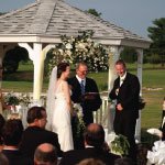 Bride and Groom, smiling away!