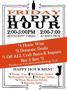 Friday Happy Hour